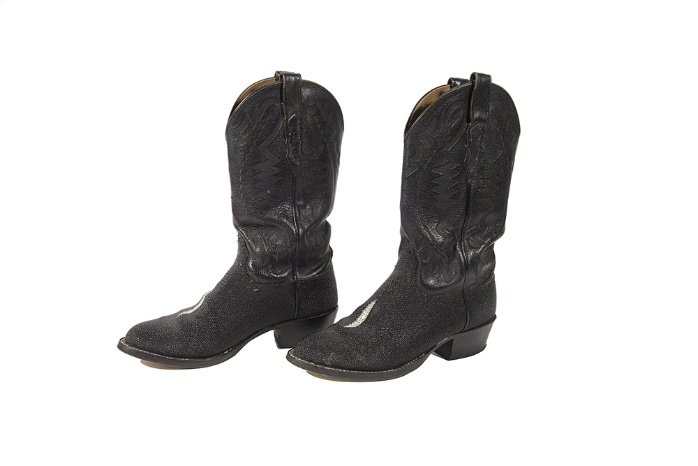 Gray Men's Lucchese 2000 "Western" Stingray Boots