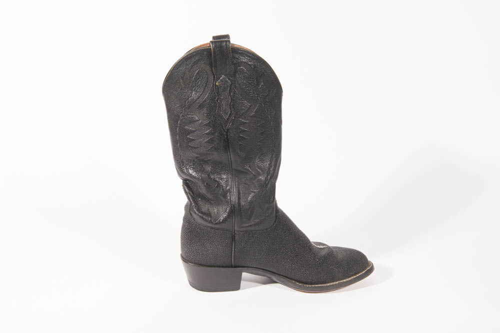 Gray Men's Lucchese 2000 "Western" Stingray Boots