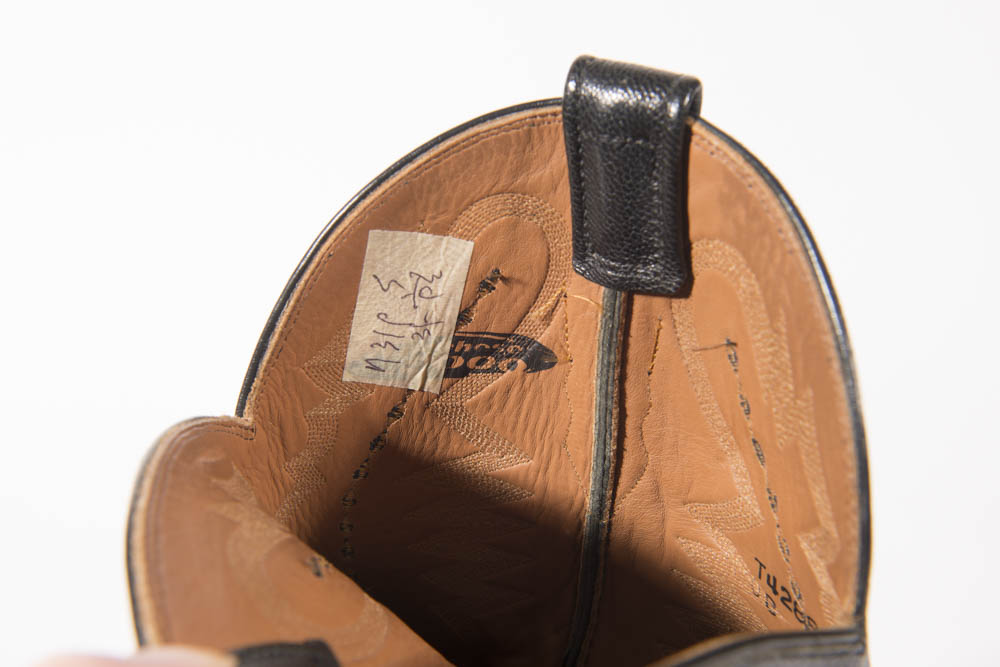 Gray Men's Lucchese 2000 "Western" Stingray Boots