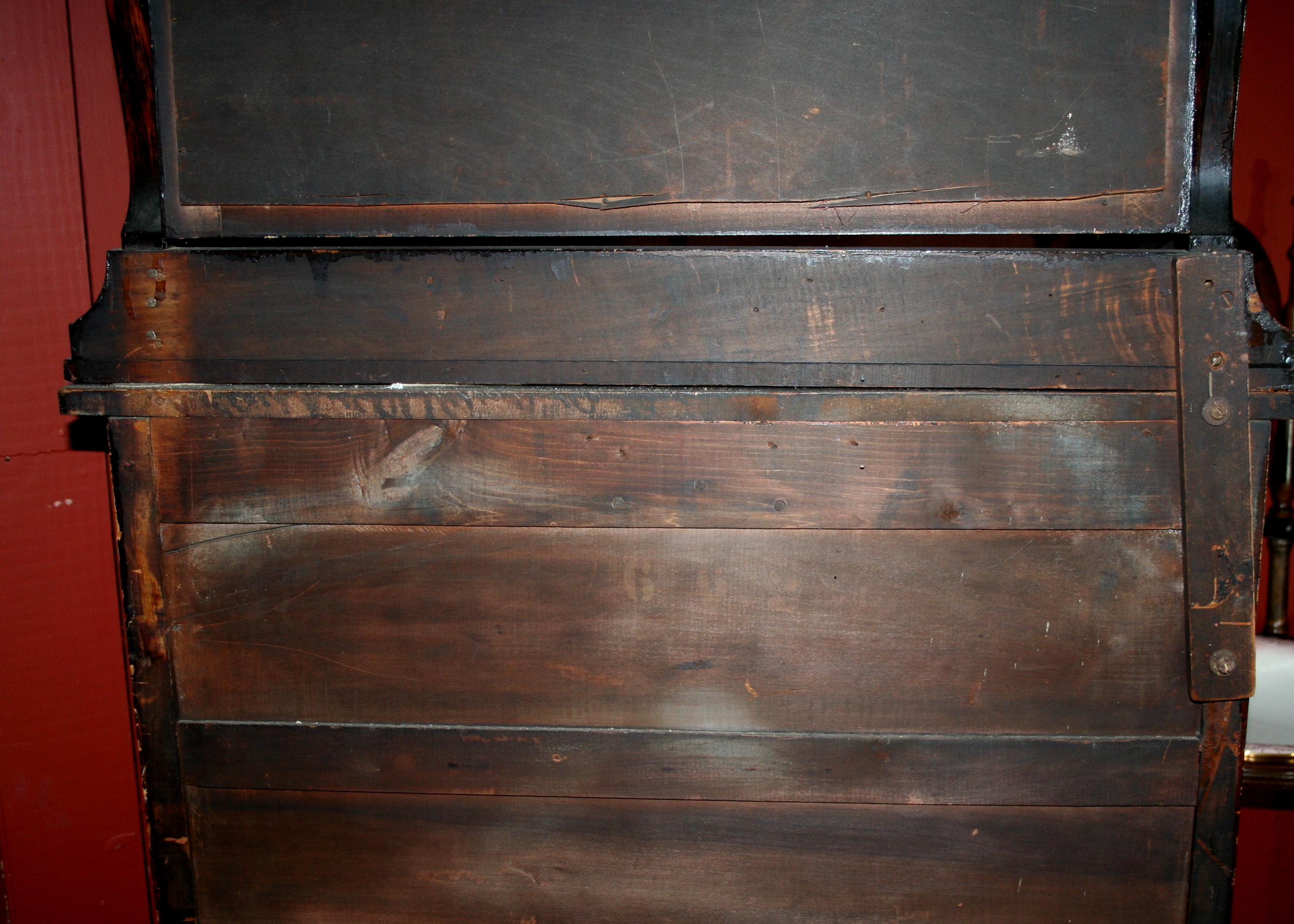 Antique Tiger Eye Oak Dresser