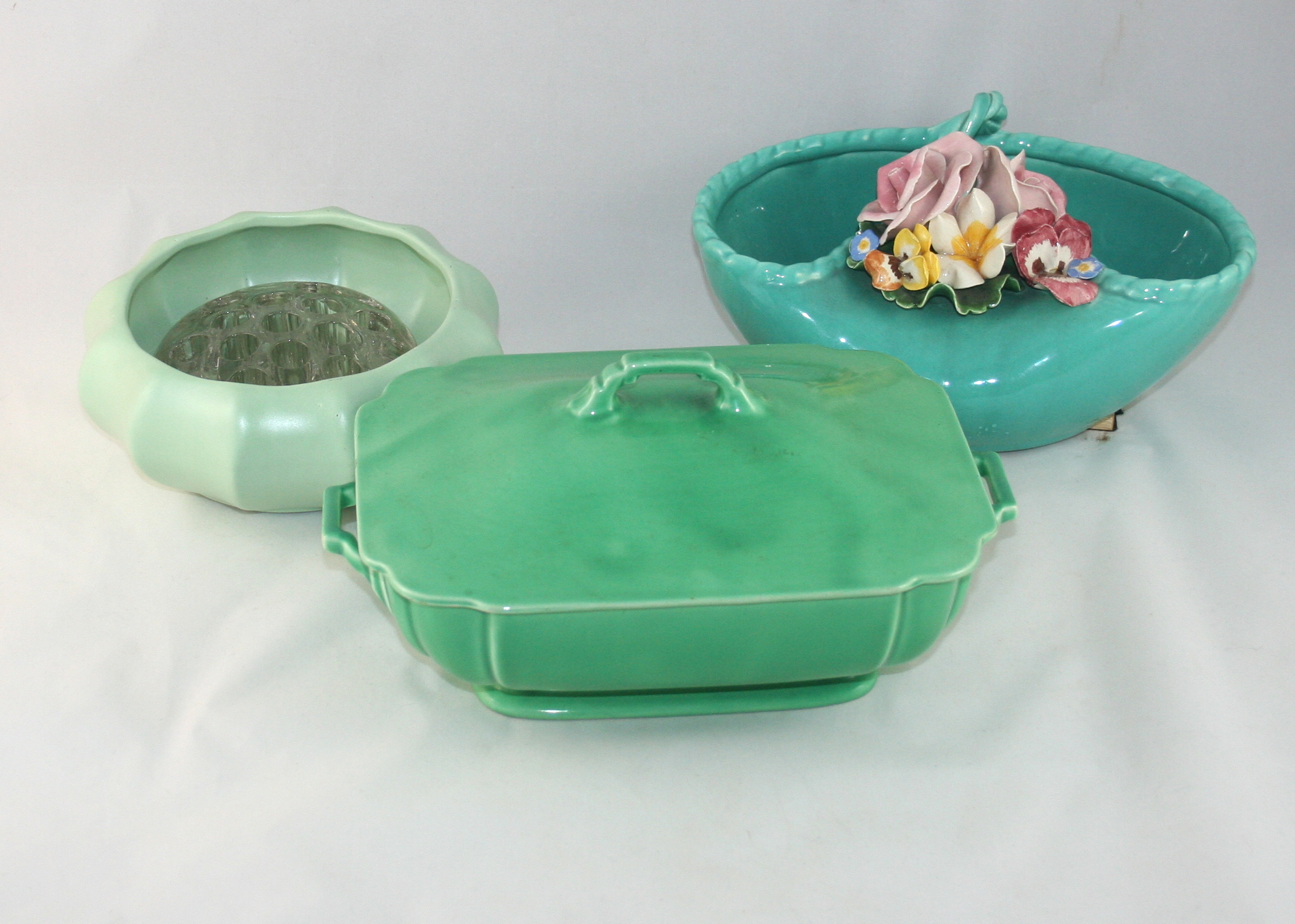 Trio of Vintage Pottery Pieces