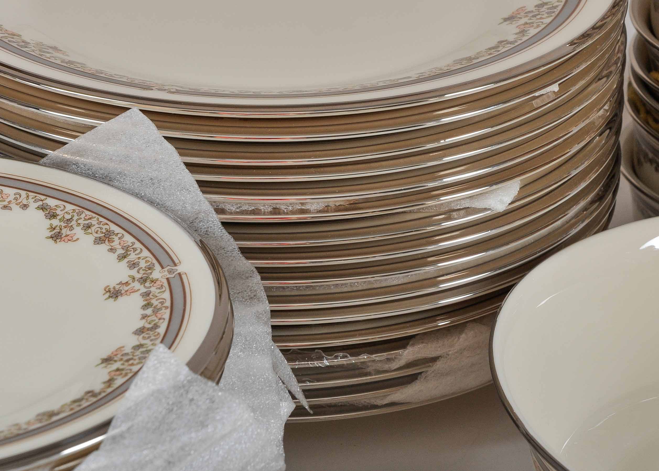 Lenox Lace Point China Dinnerware Set