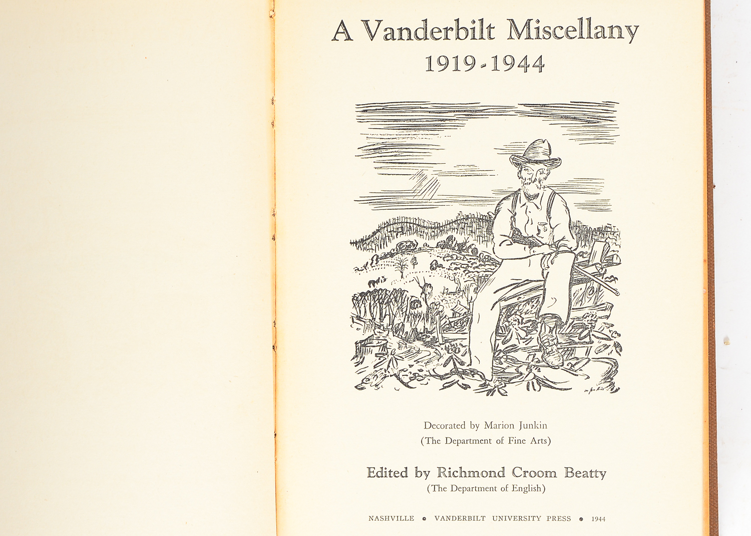 Vintage Vanderbilt University Paraphernalia