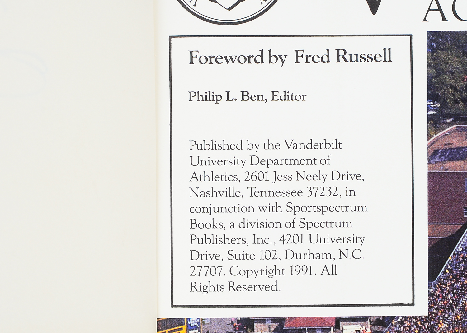 Vintage Vanderbilt University Paraphernalia