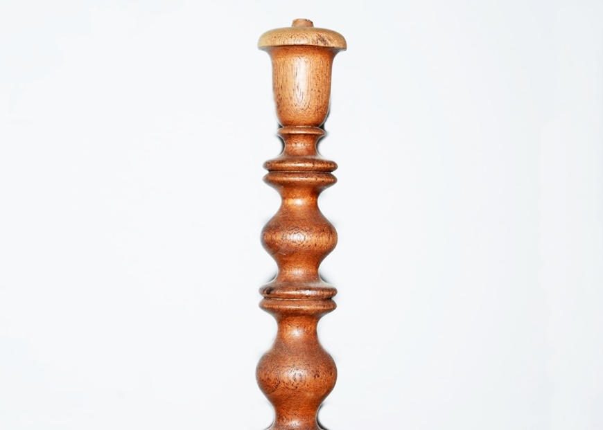 Antique Jenny Lind Four Poster Rocking Crib