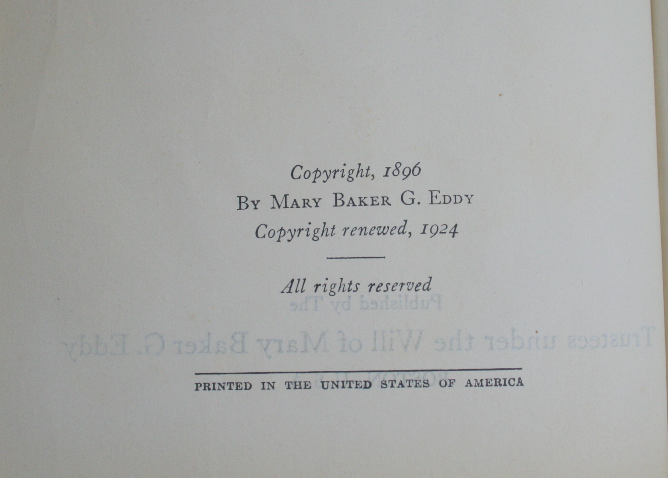 Antique and Vintage Religious Texts