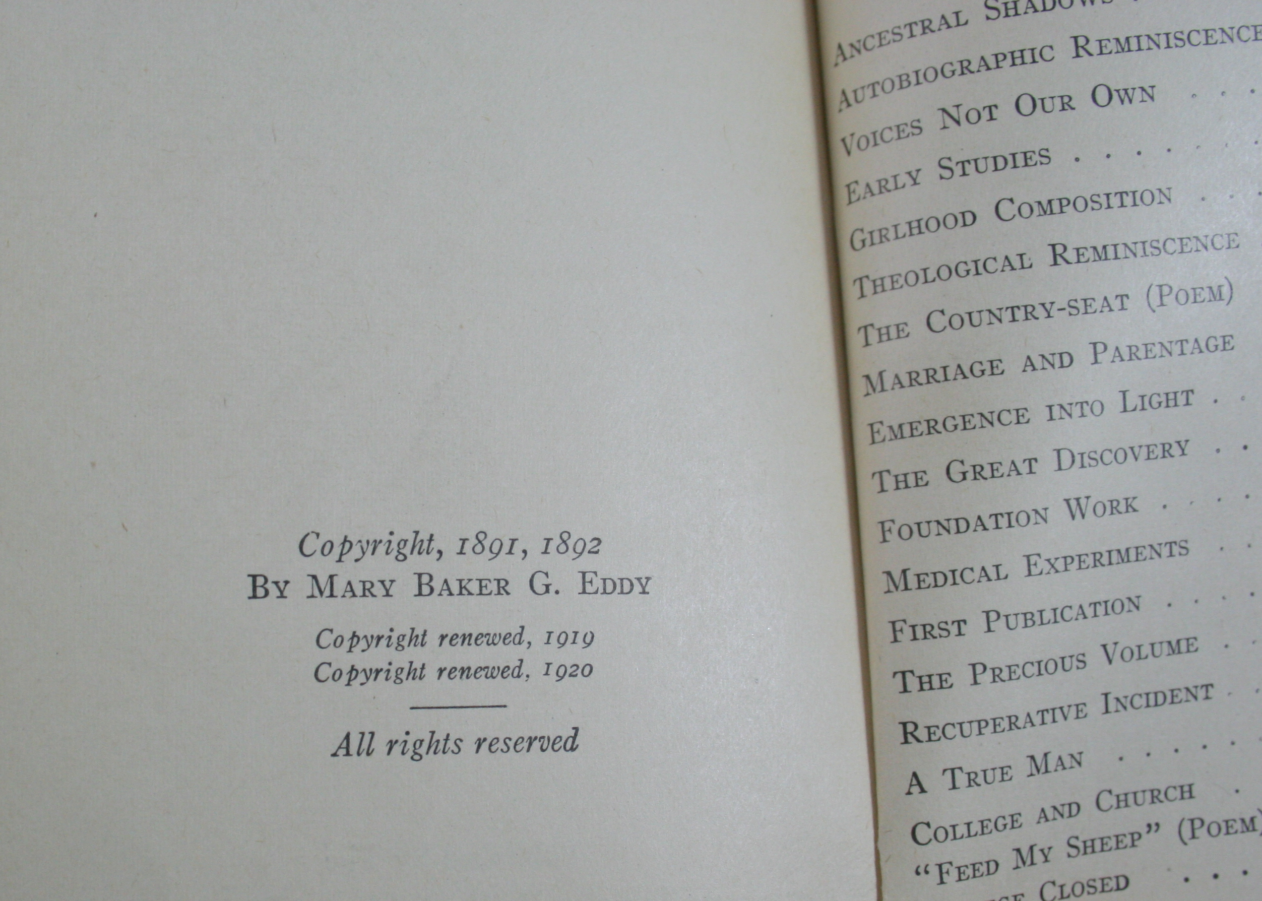 Antique and Vintage Religious Texts