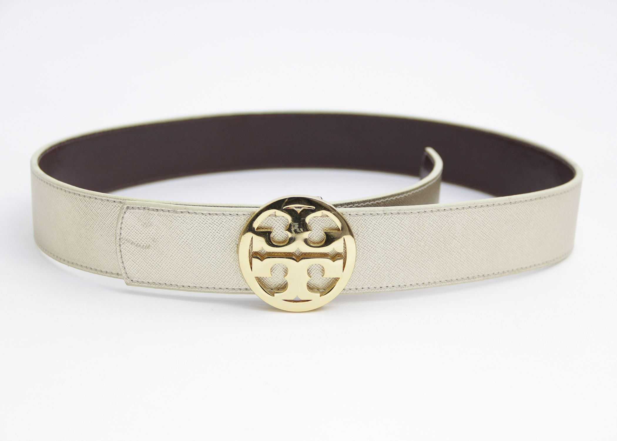 Tory Burch Reversible Leather Belt
