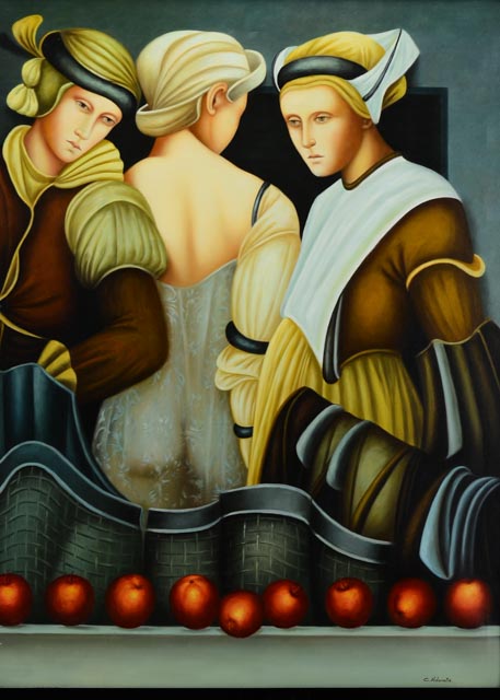 Oil on Canvas after Carmen Aldunate