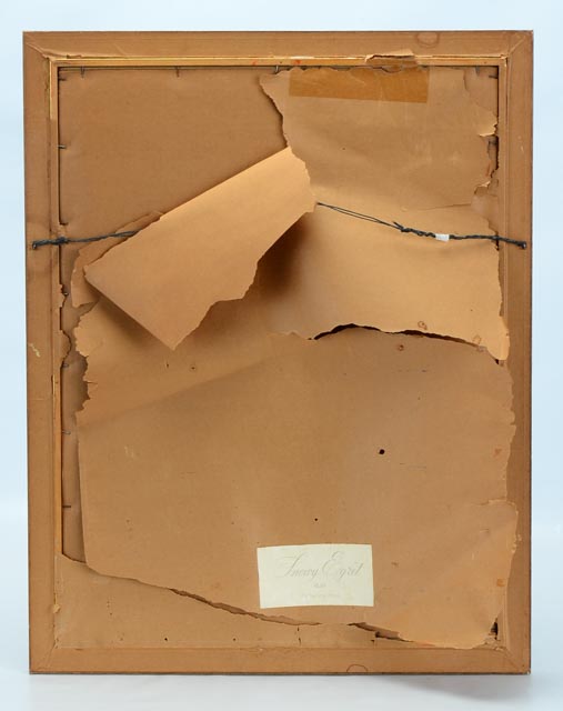 1950s Snowy Egret Print