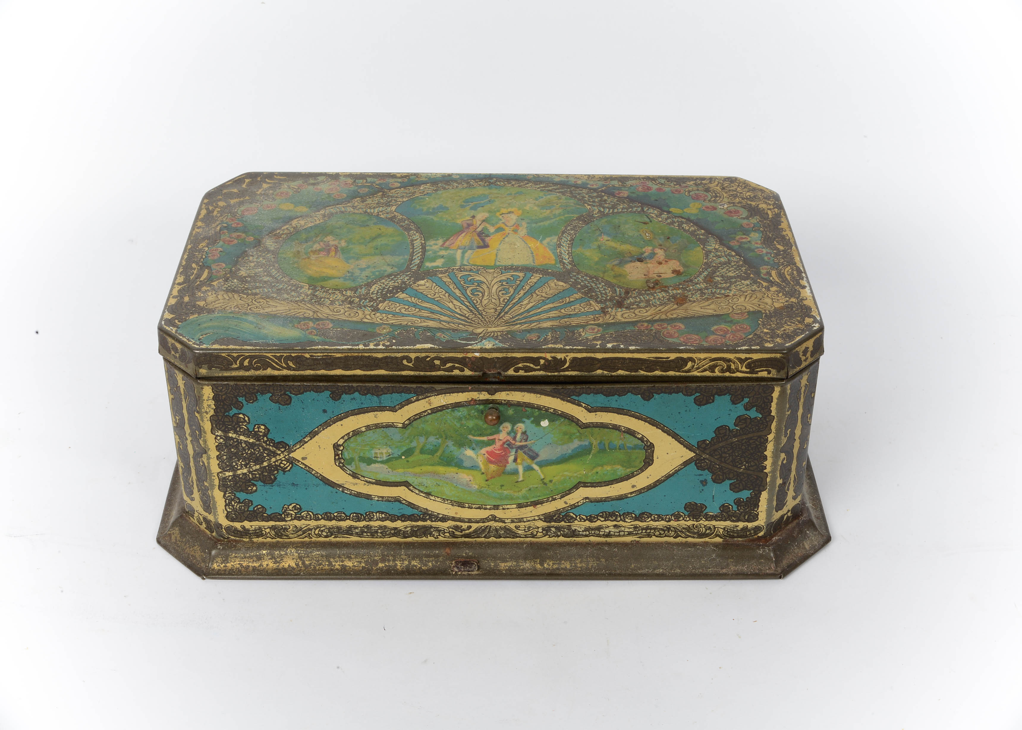 Vintage Artstyle Chocolate Company Chocolate Tin