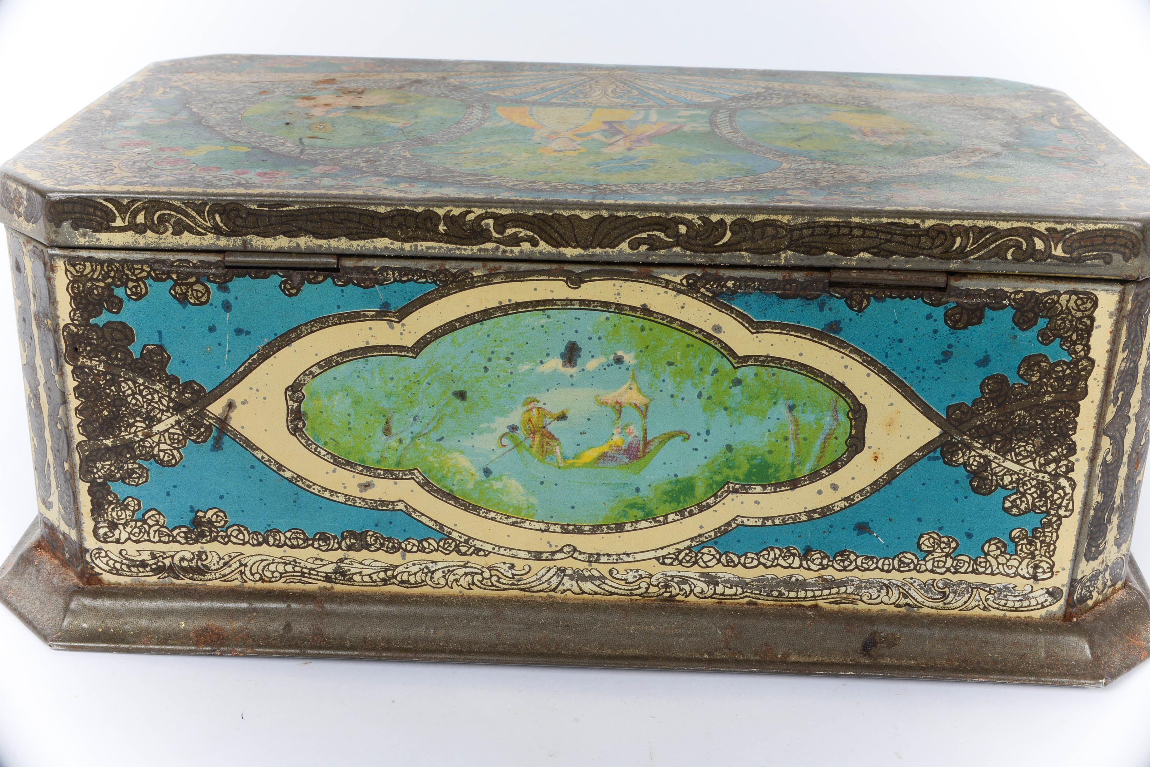 Vintage Artstyle Chocolate Company Chocolate Tin