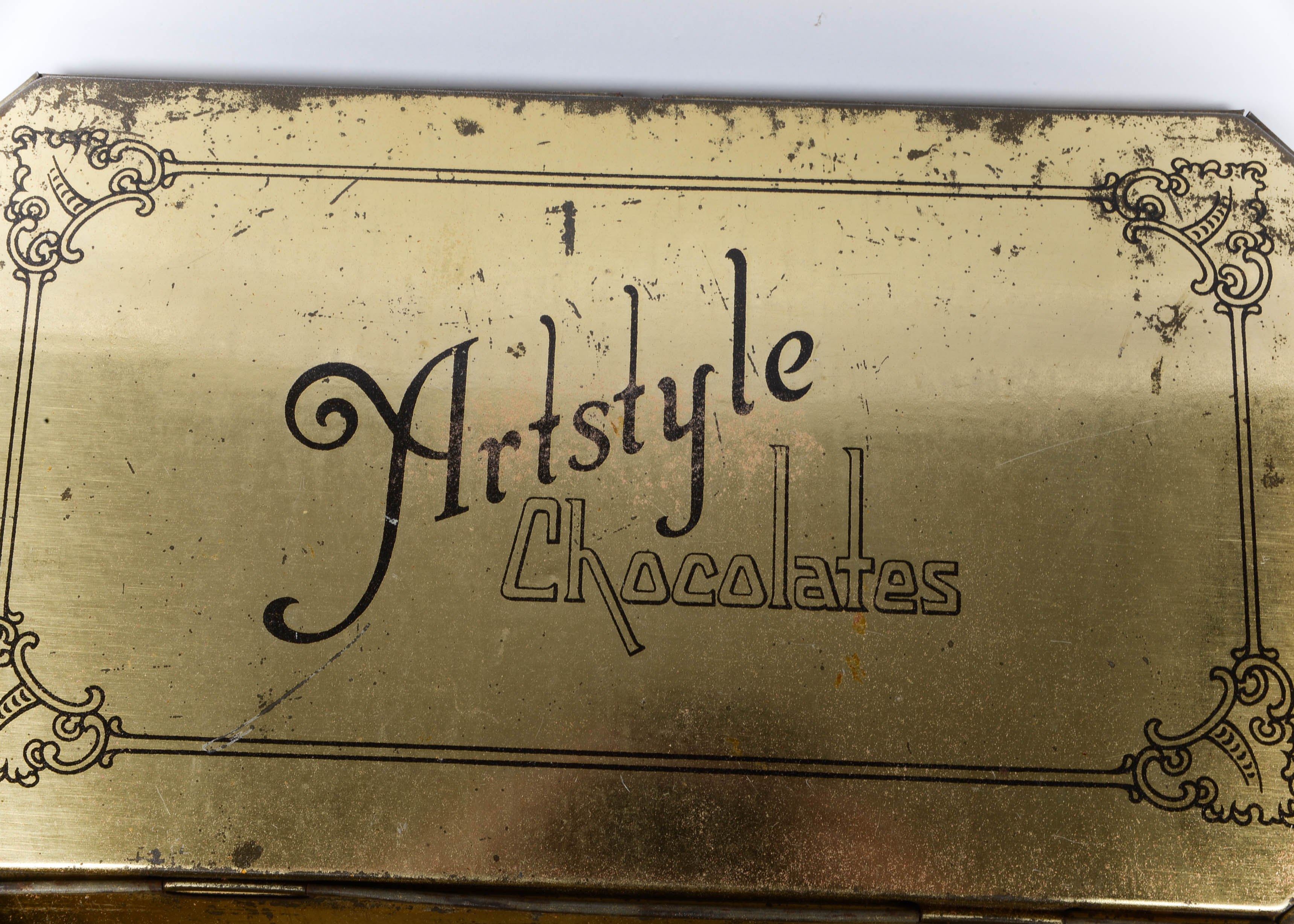 Vintage Artstyle Chocolate Company Chocolate Tin