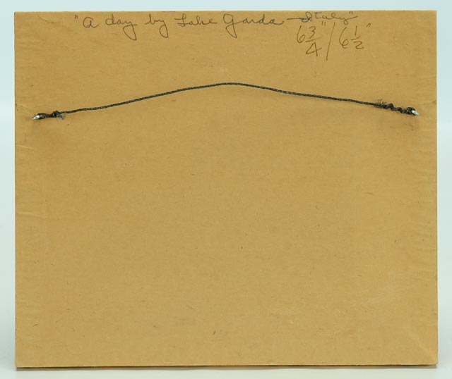 Paul Chidlaw Original Oil on Board Landscape with Figures