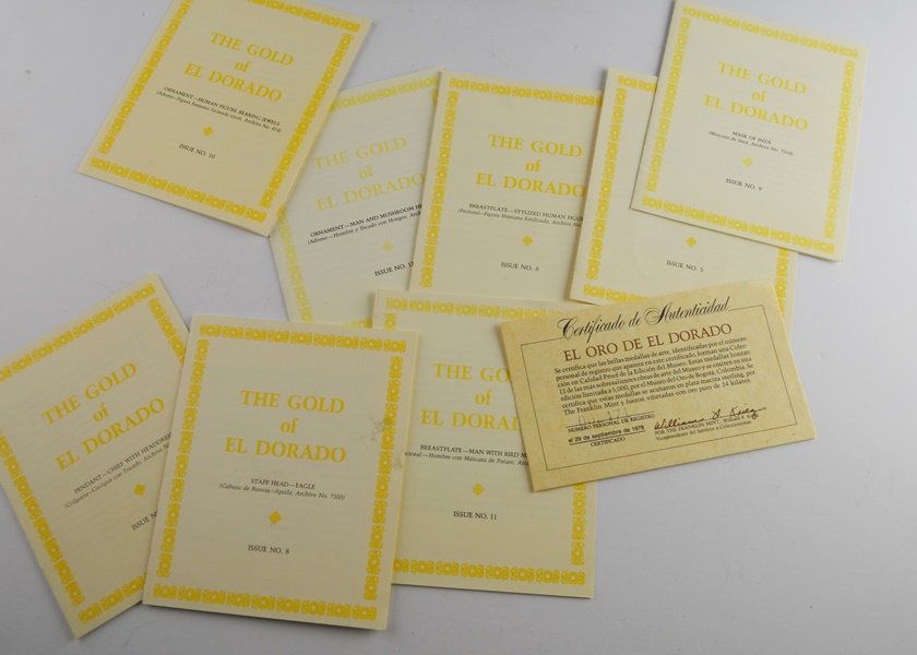 "The Gold of El Dorado" Coin Collection By The Franklin Mint