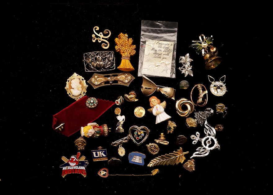 Eclectic Lapel Pin Collection