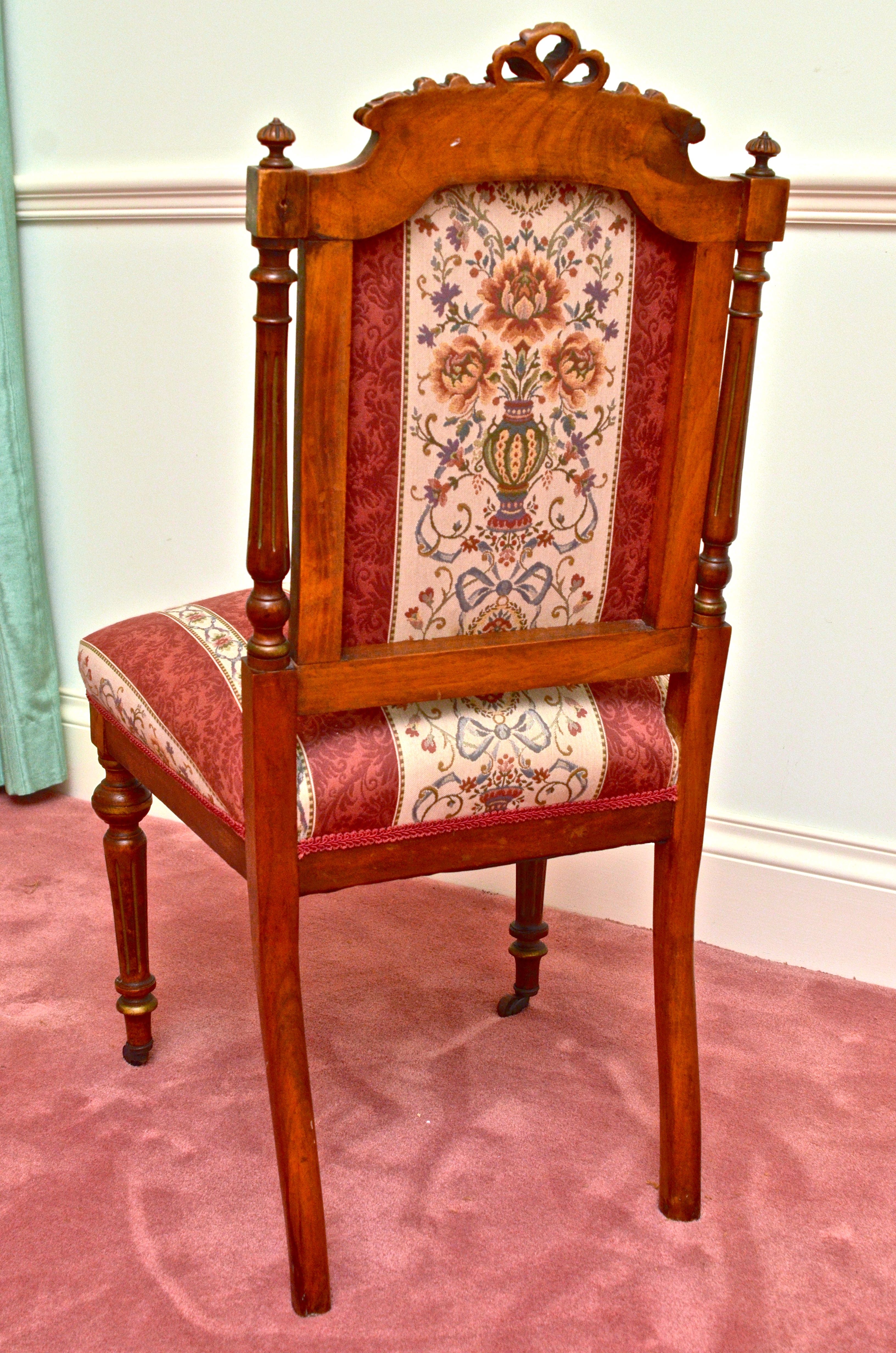 Victorian Renaissance Revival Parlor Chair