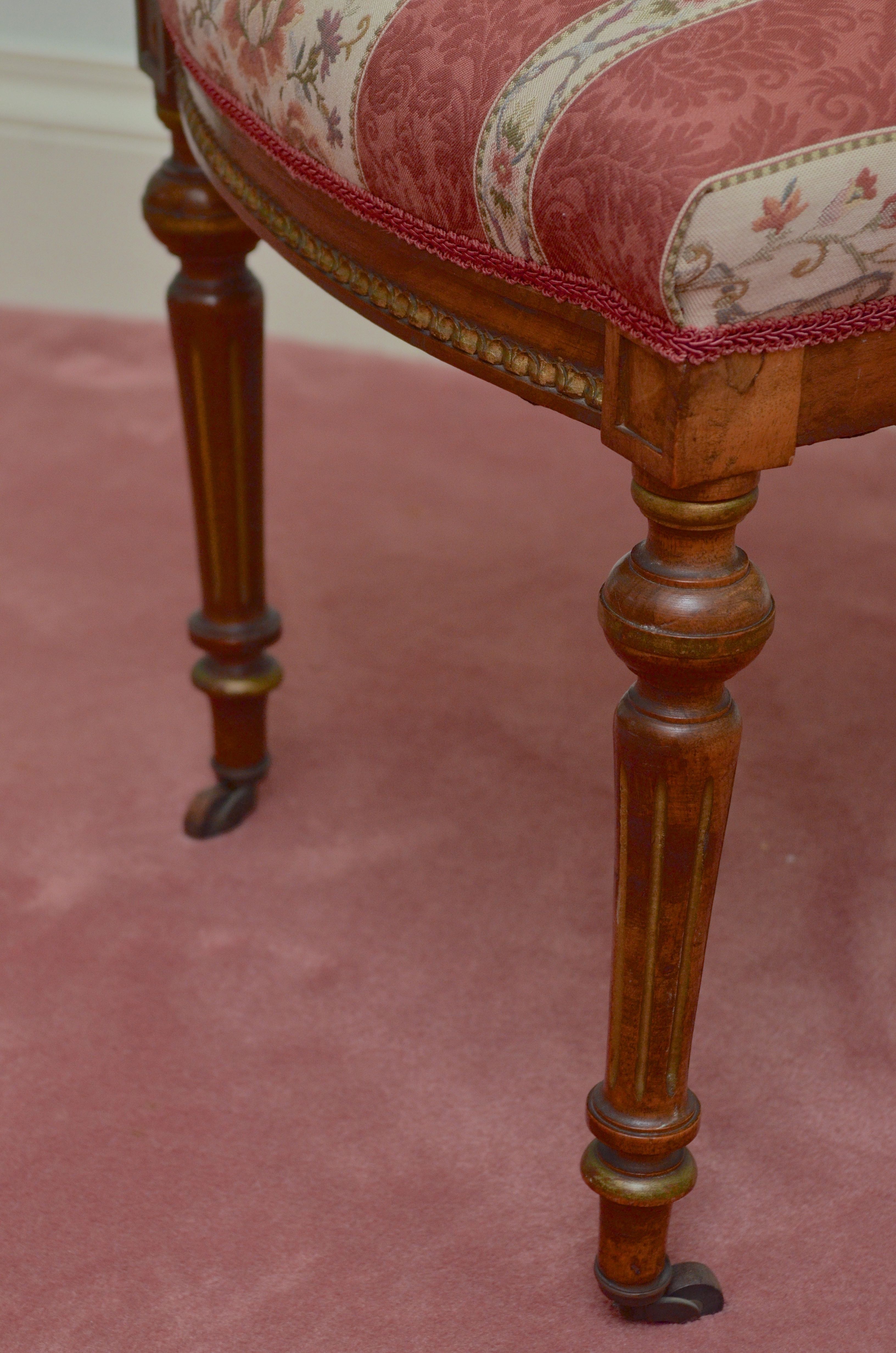 Victorian Renaissance Revival Parlor Chair