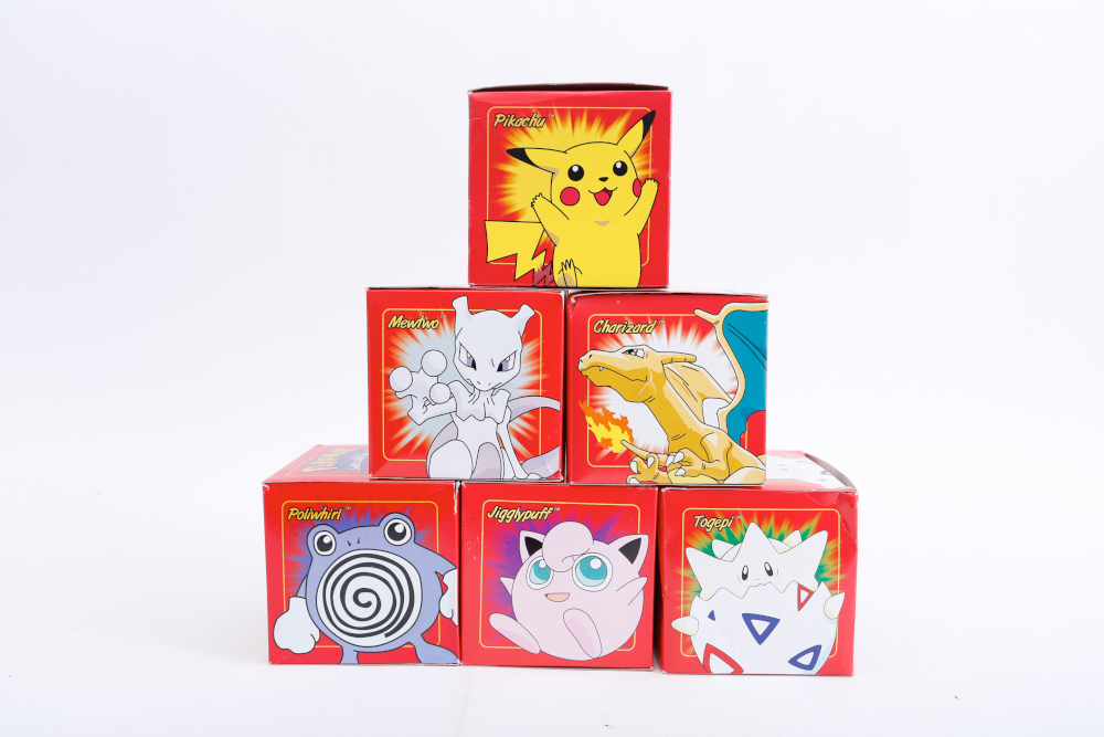 Pokemon 23k Gold-Plated Trading Cards in Original Boxes