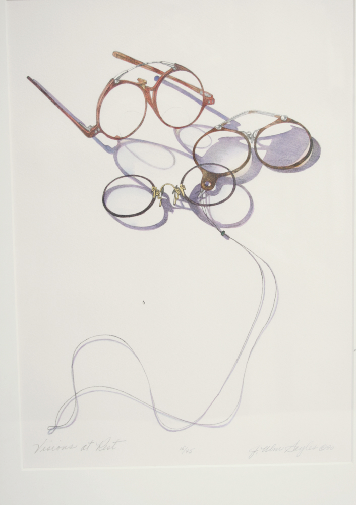 Janice Ulm Sayles Signed Watercolor Lithograph