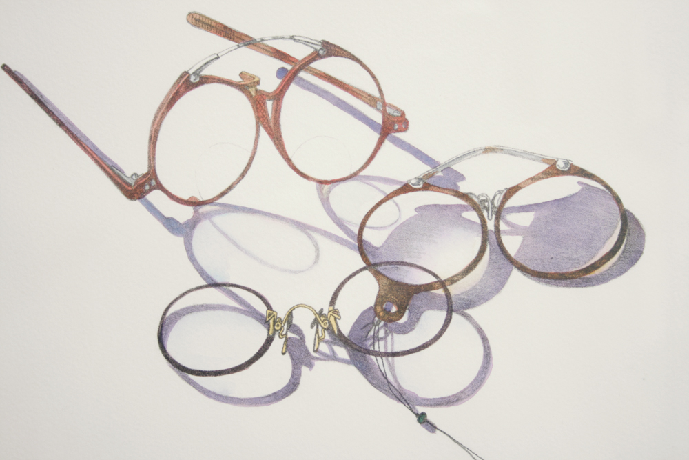 Janice Ulm Sayles Signed Watercolor Lithograph