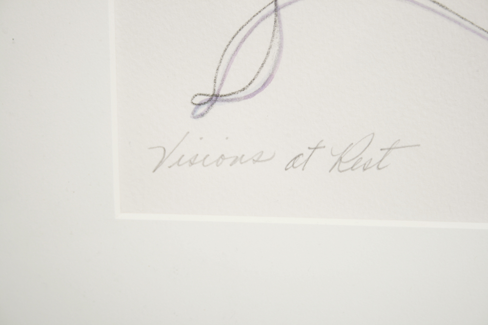 Janice Ulm Sayles Signed Watercolor Lithograph