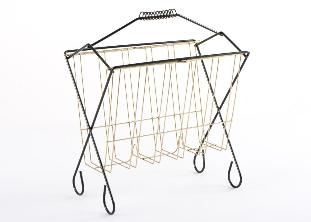 Metal Magazine Rack