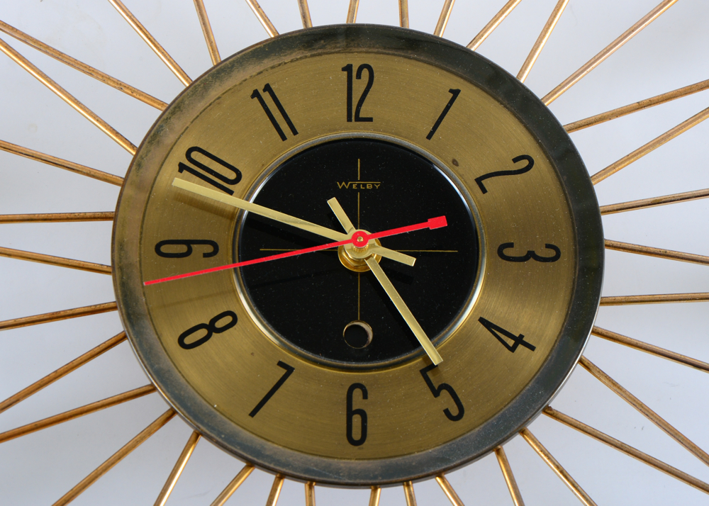 Welby Starburst Wall Clock