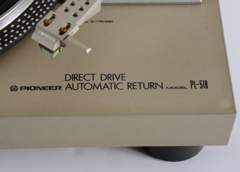 Pioneer PL-518 Turntable