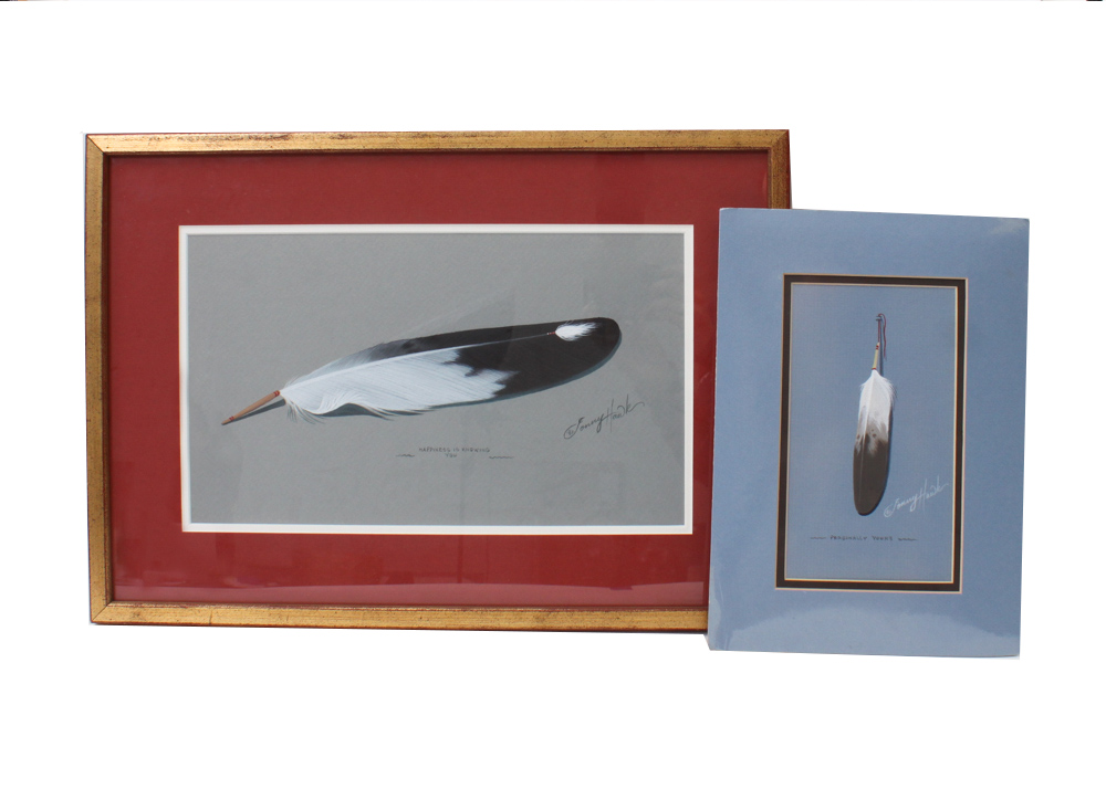 Native American Artist Jonny Hawk Watercolors