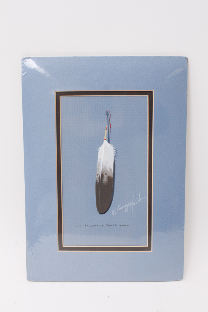 Native American Artist Jonny Hawk Watercolors