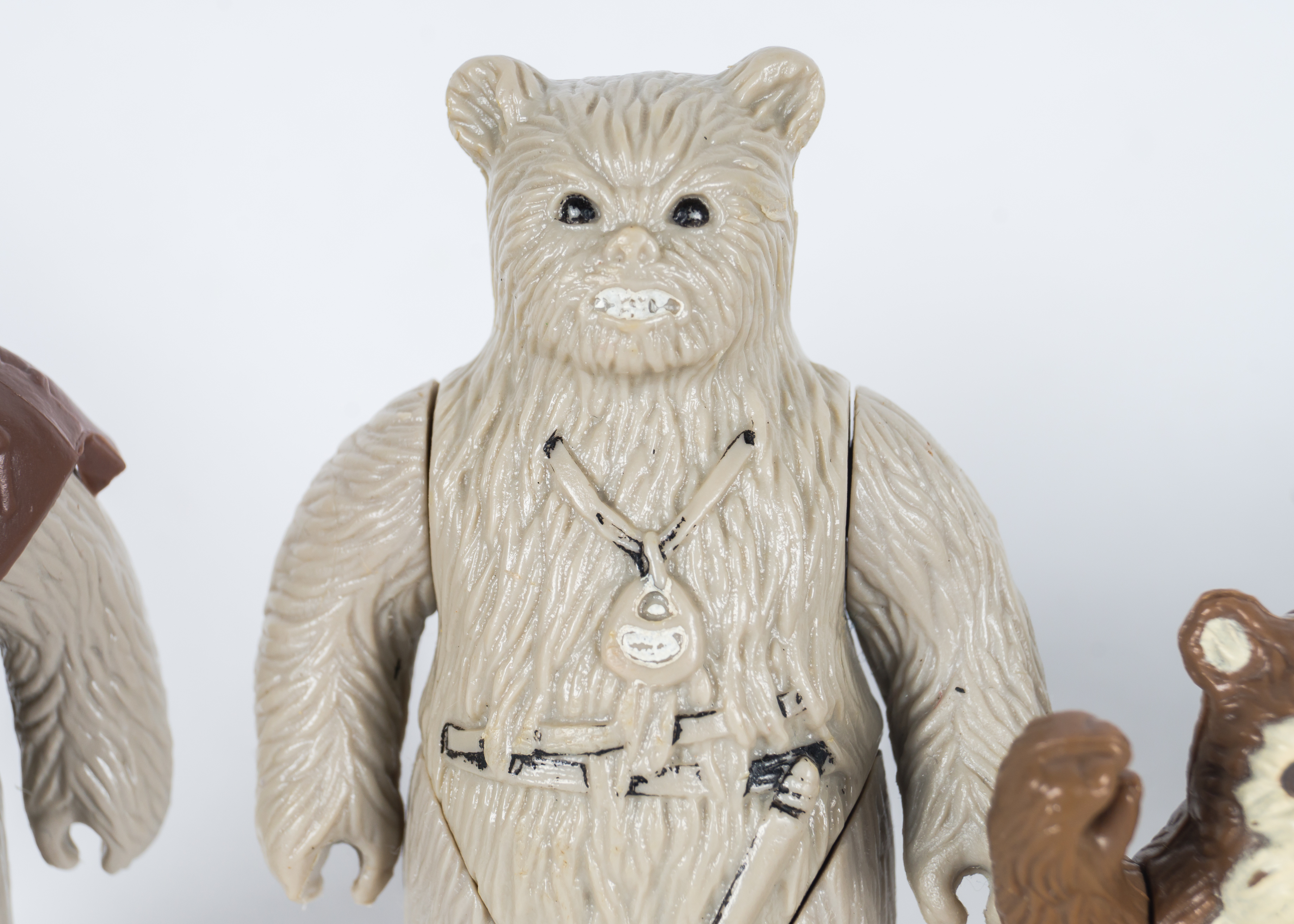 Vintage "Star Wars: Return of the Jedi" Ewok Action Figures