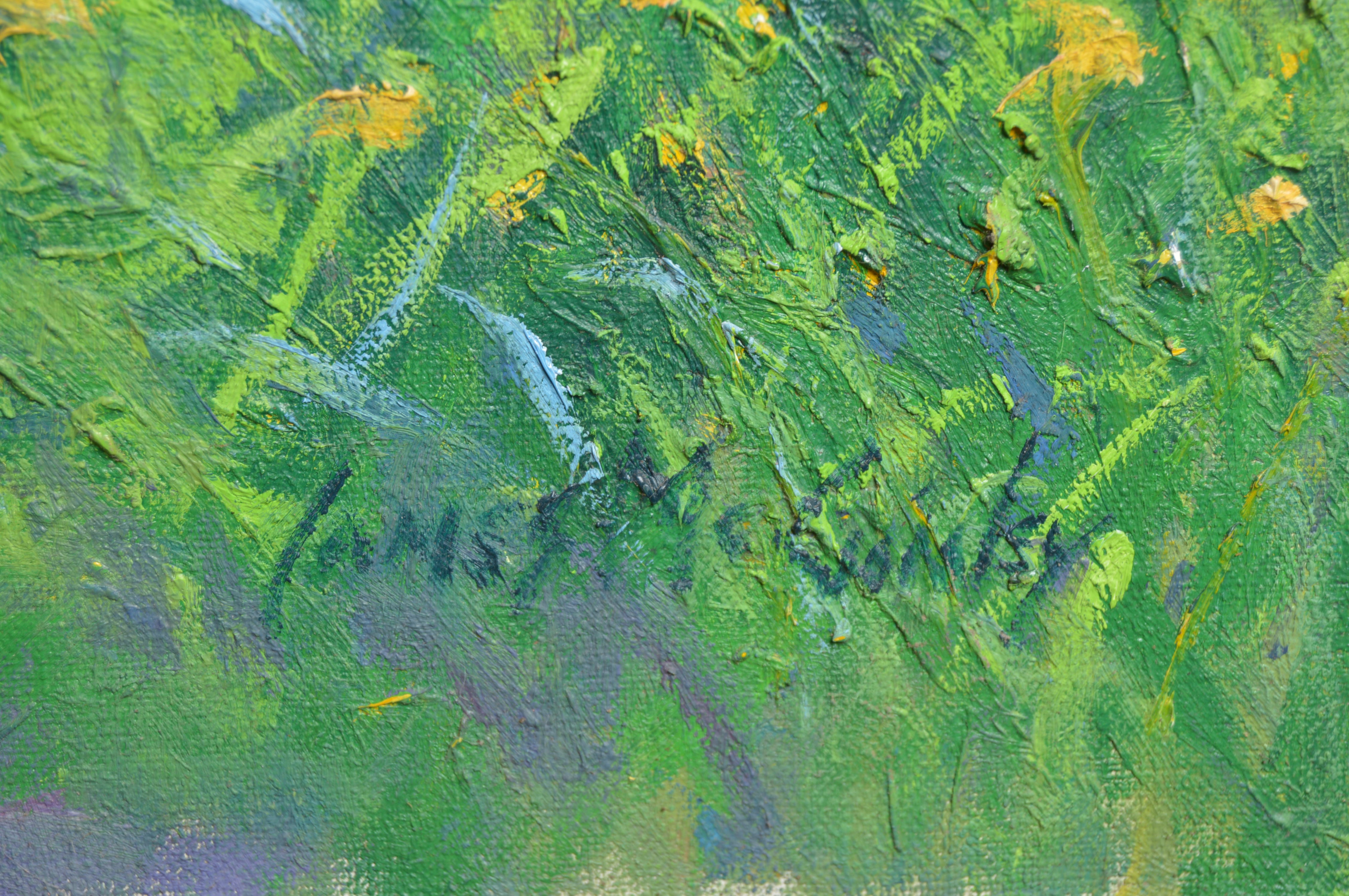 James McGinley "Sicilian Aquaduct" Original Oil Painting