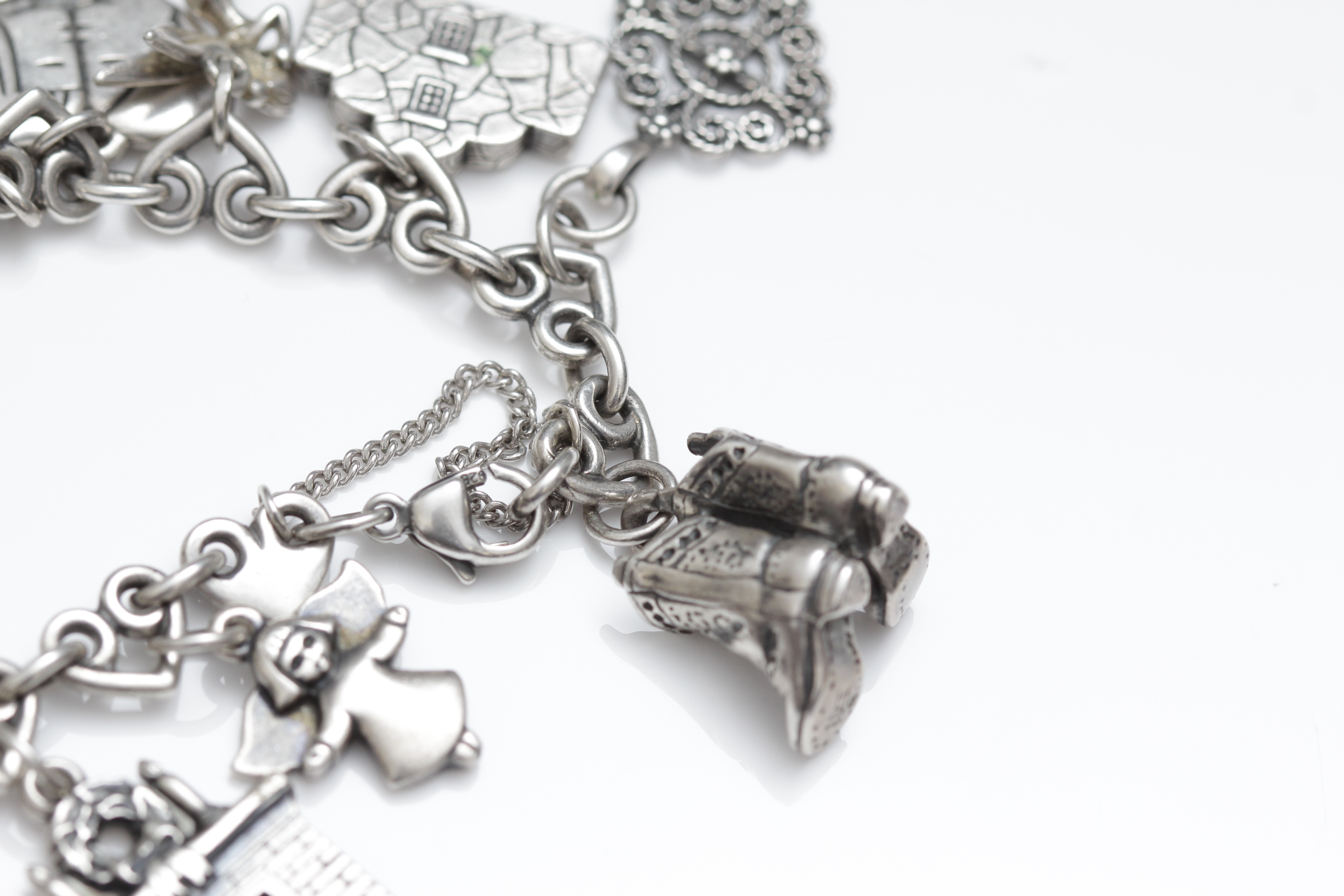 Sterling James Avery Charm Bracelet