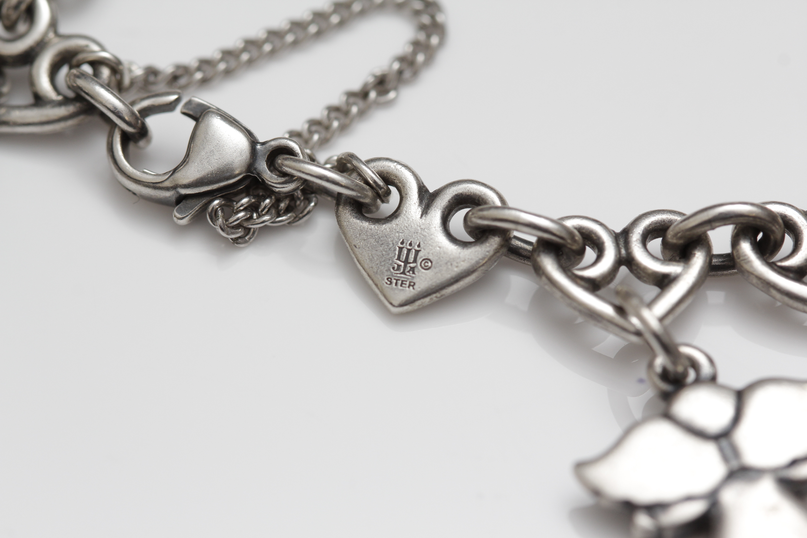 Sterling James Avery Charm Bracelet