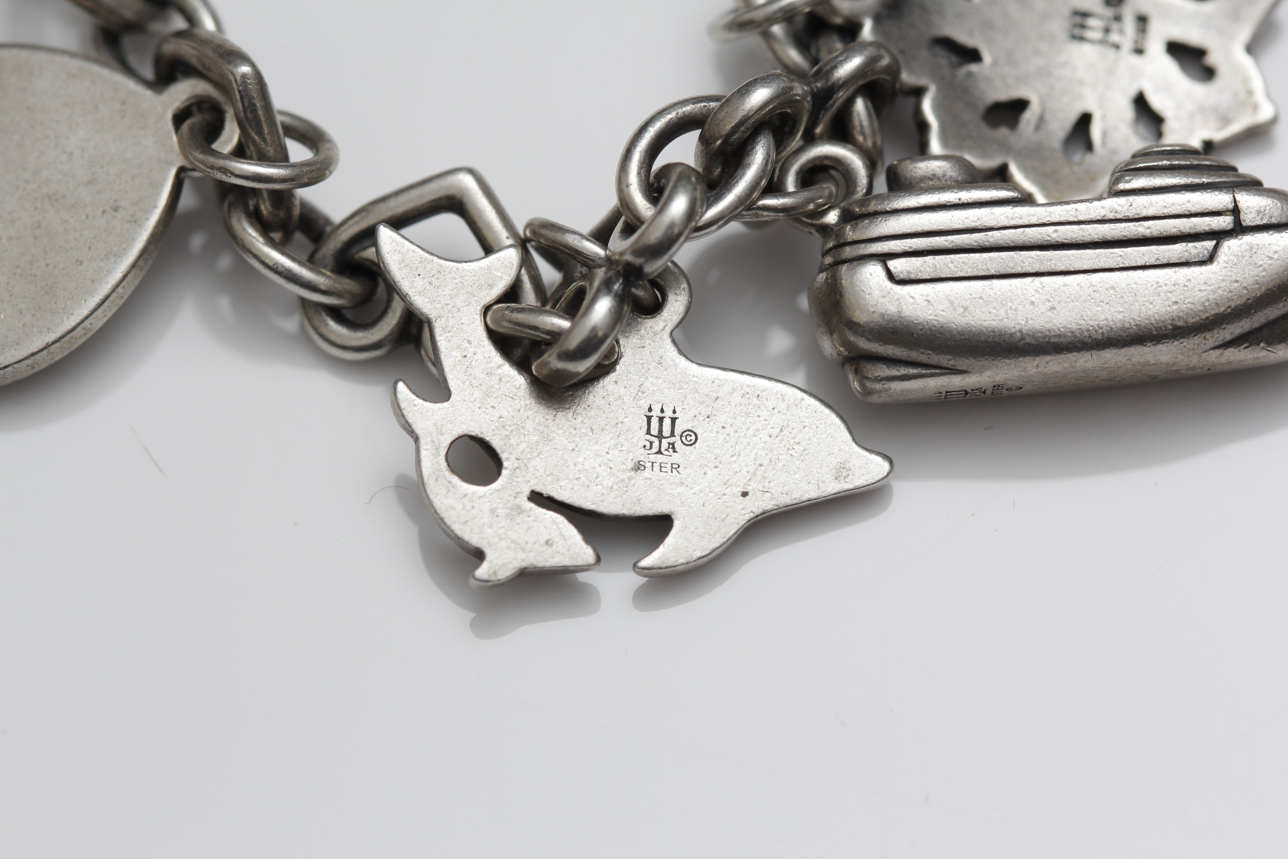 Sterling James Avery Charm Bracelet
