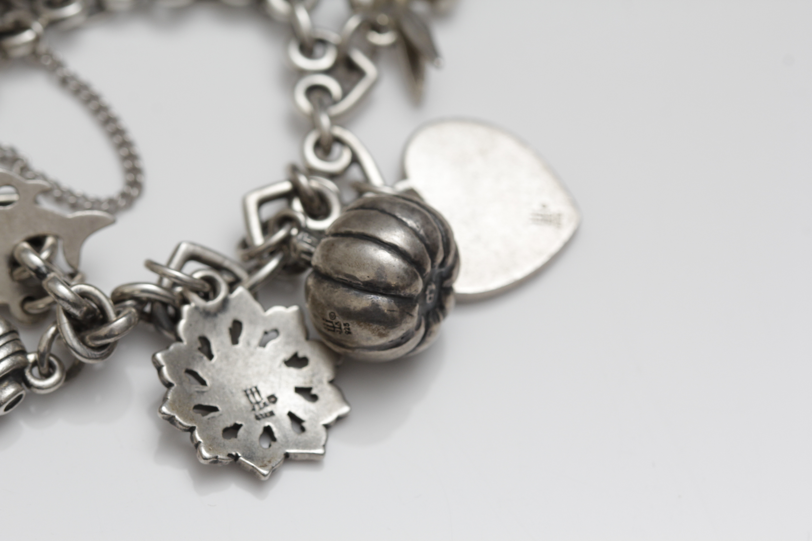 Sterling James Avery Charm Bracelet