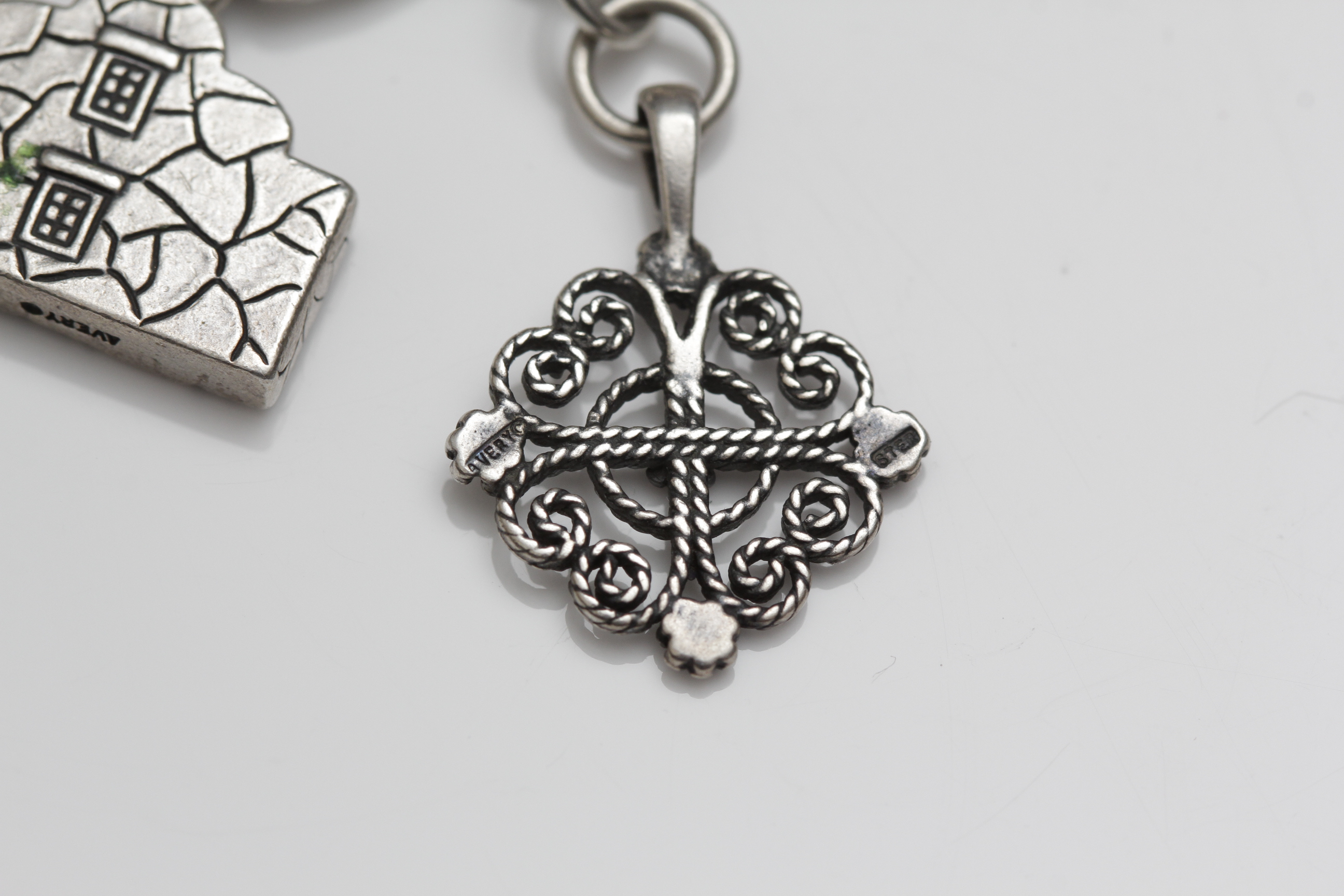 Sterling James Avery Charm Bracelet