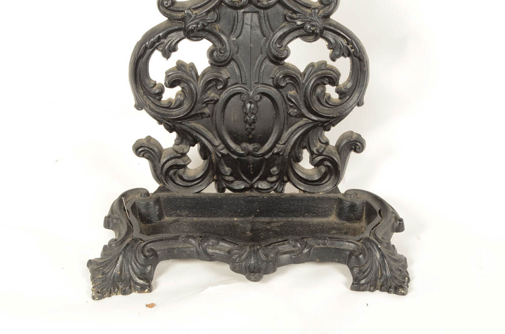 Victorian Cast Iron Hall Tree
