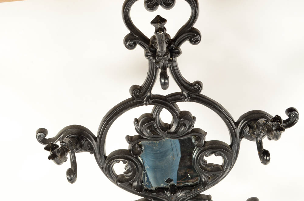 Victorian Cast Iron Hall Tree