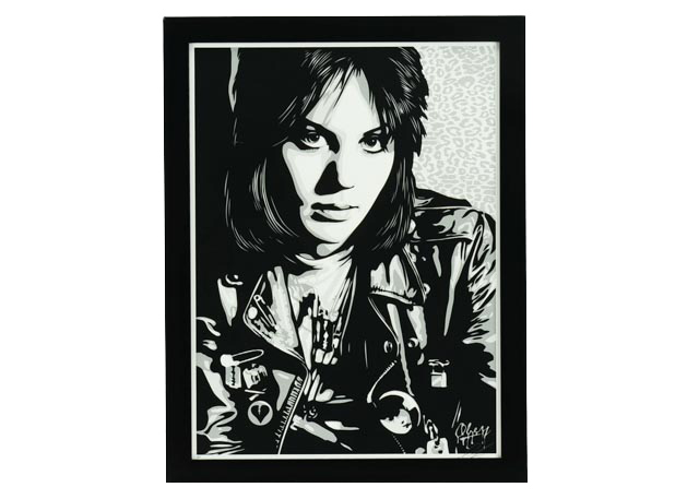 Shepard Fairey Signed AP Serigraph "Joan Jett The Runway"