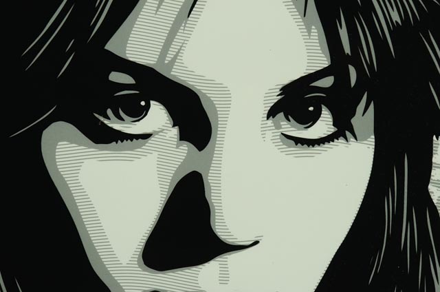 Shepard Fairey Signed AP Serigraph "Joan Jett The Runway"