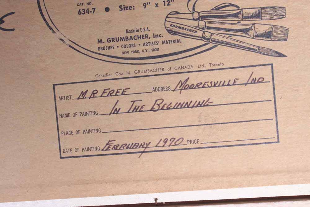 Original Signed Oil on Canvas Panel