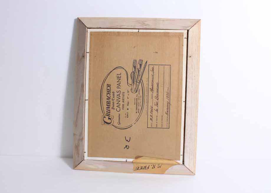 Original Signed Oil on Canvas Panel