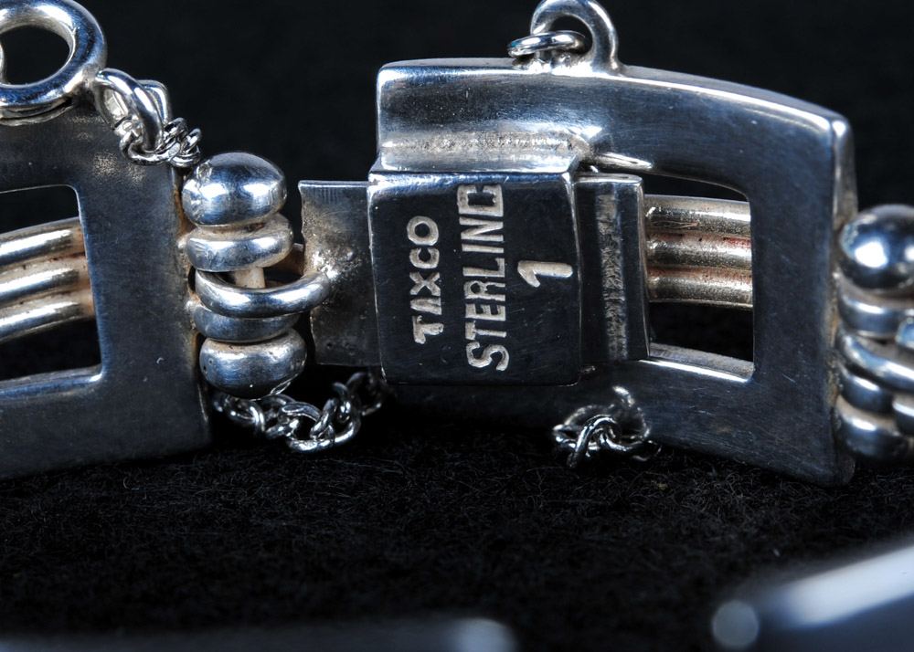 Sterling Silver Bracelet and Necklace Set