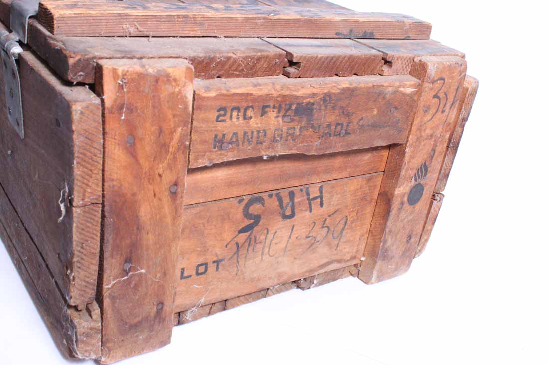 Antique Wooden Shipping Box