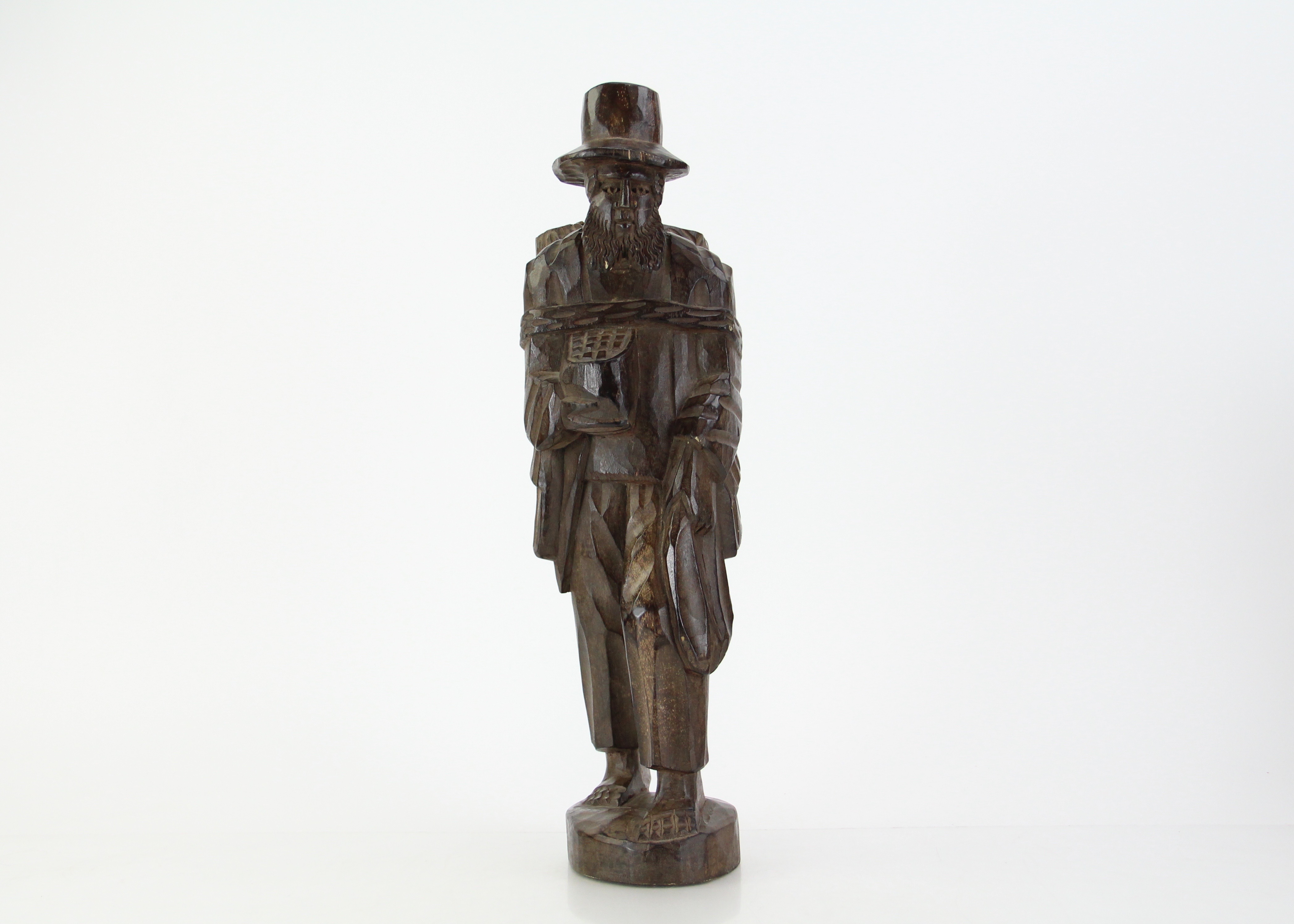 Carved Wood Black Forest Figure