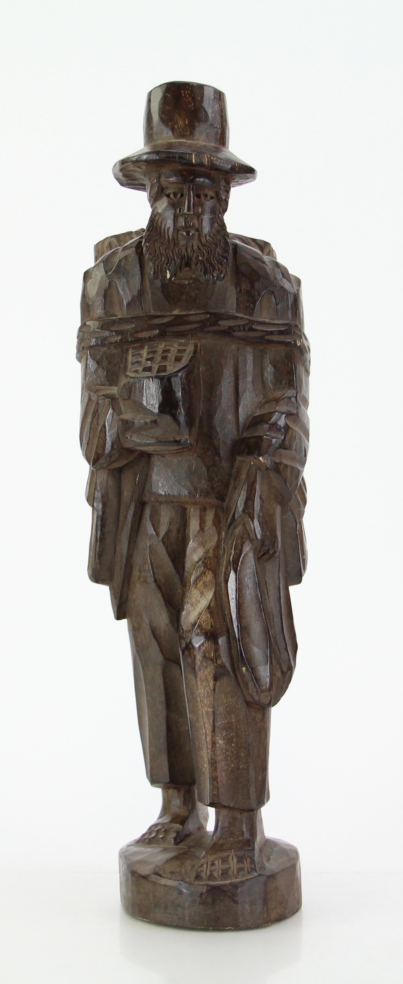 Carved Wood Black Forest Figure