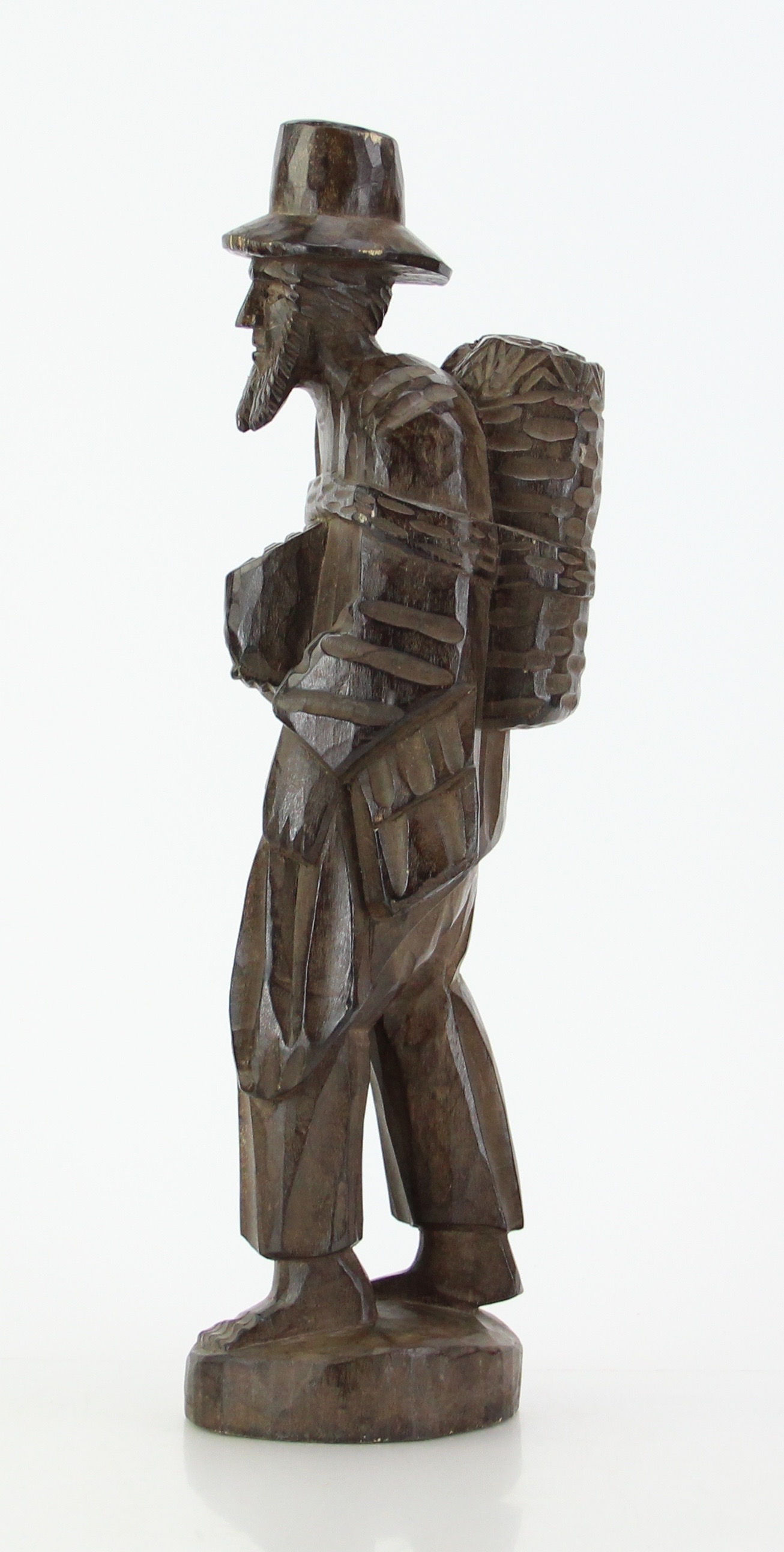 Carved Wood Black Forest Figure