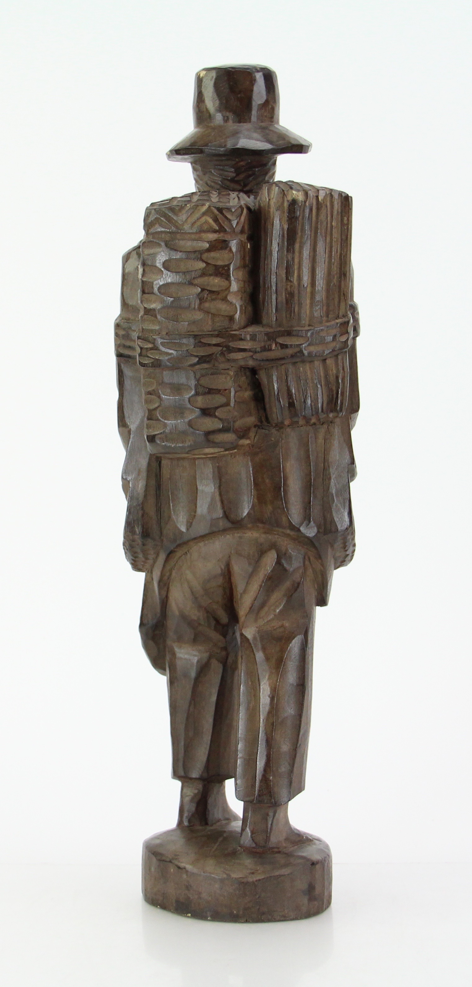 Carved Wood Black Forest Figure